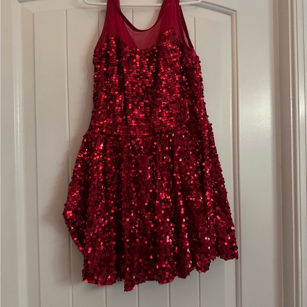 Weissman Sparkling Red Sequin Kids Costume